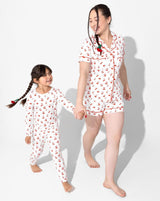 Cherry On Top Bamboo Women's Pajama Short Set