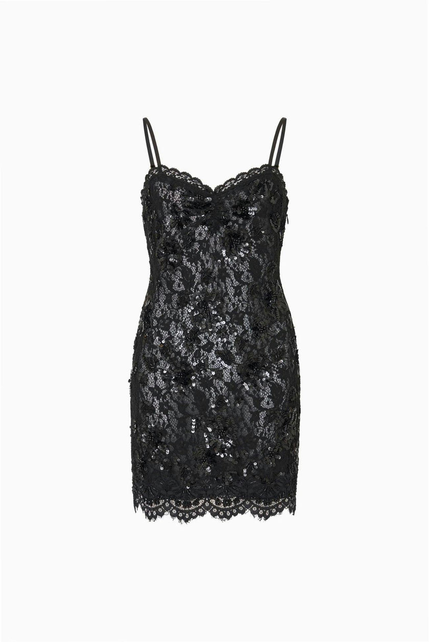 Mini Jetta Tween Dress, Black
