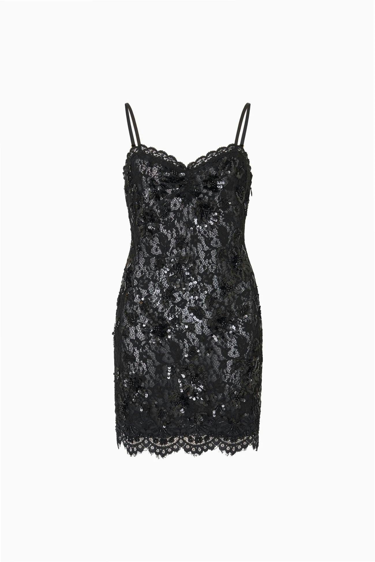 Mini Jetta Tween Dress, Black