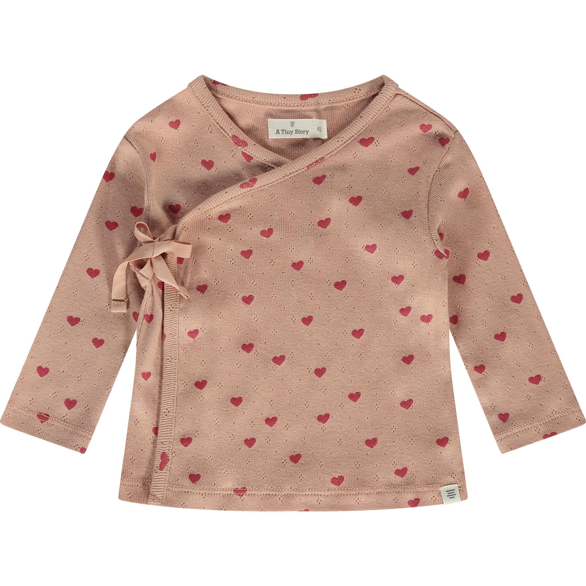 Heart Kimono Long Sleeve T-Shirt