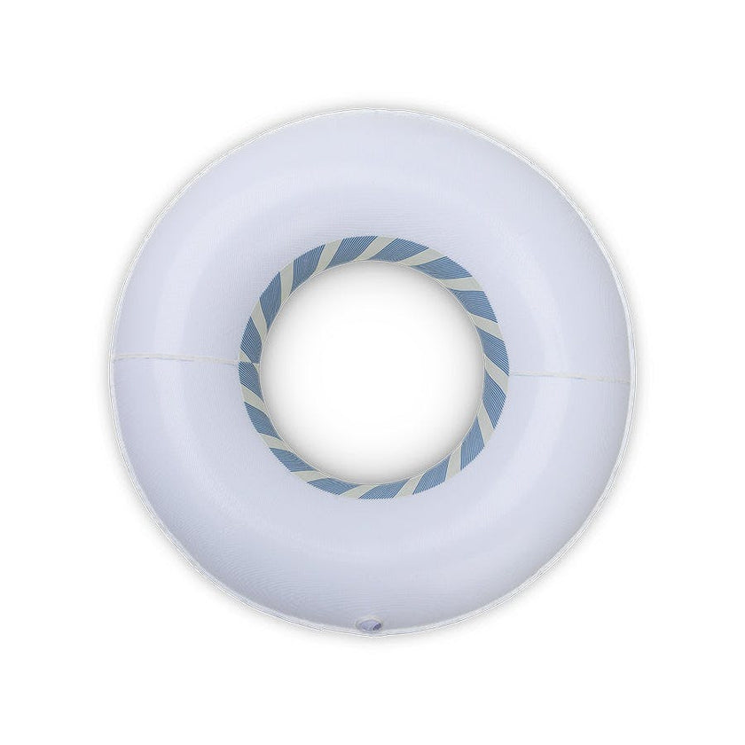 Premium Swim Ring - Blue/Beige - Monaco - Ø 47.2 in