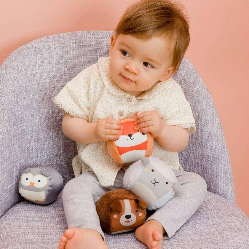 Roly Poly Balls - Forest Set of 4
