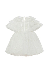 Sparkle White Cape
