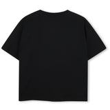 Black Logo Short Sleeve T‑Shirt