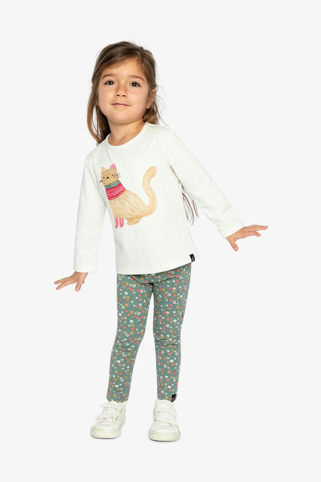 Organic Cotton Long Sleeve T-Shirt Off-White