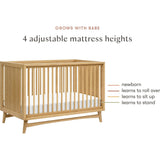 Peggy Mid-Century 3-in-1 Convertible Crib