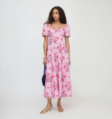 The Matilda Dress - Pink Delft Bouquet