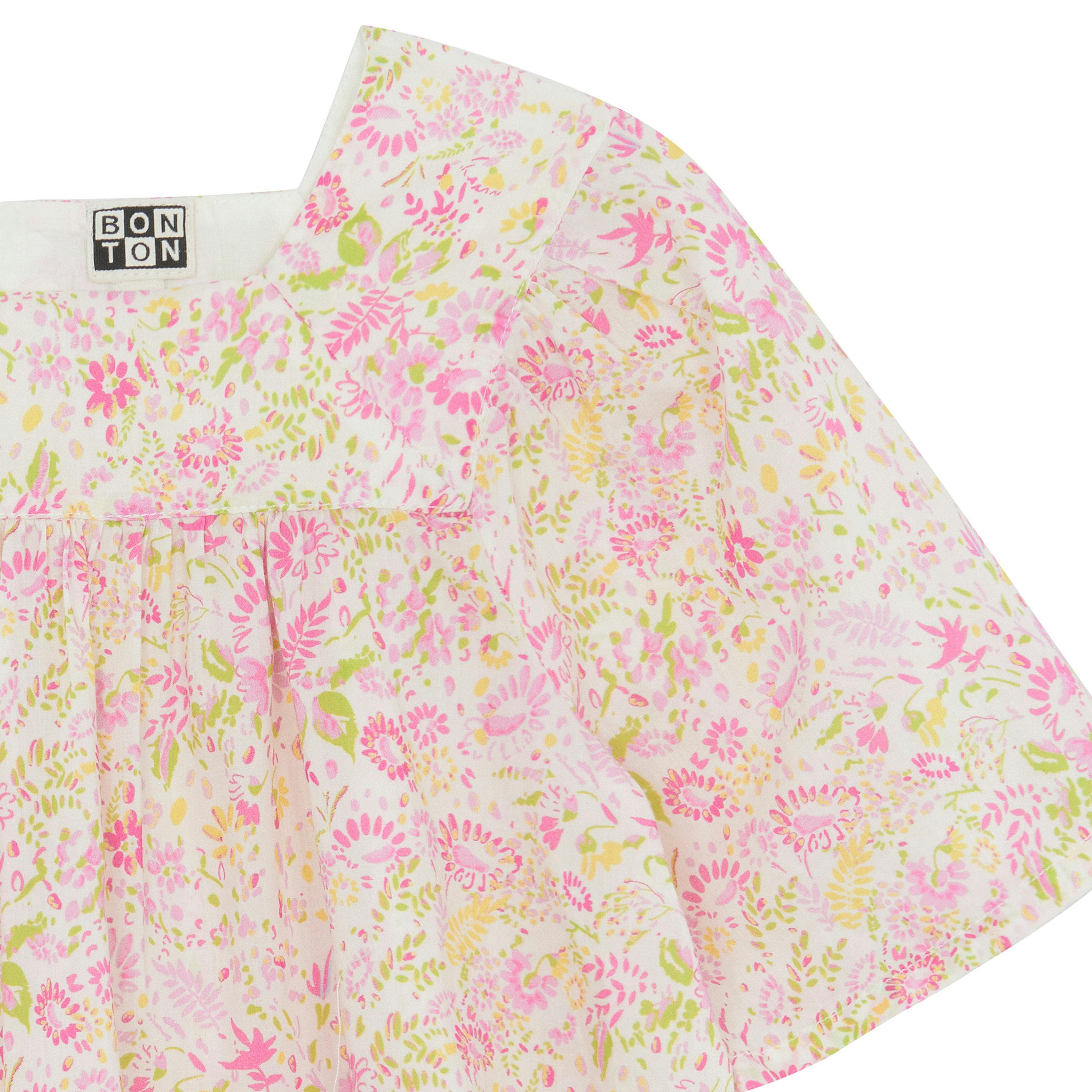 BONTON Neon Fleur Elisha Blouse