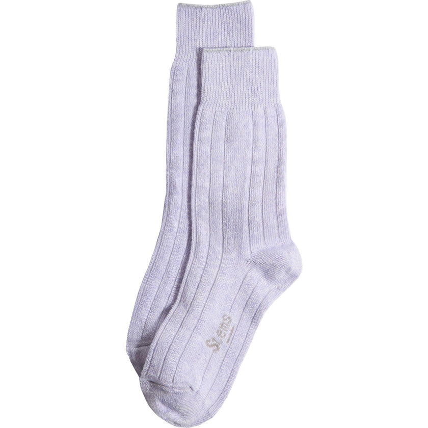 Women's Lux Wool Cashmere Crew Socks