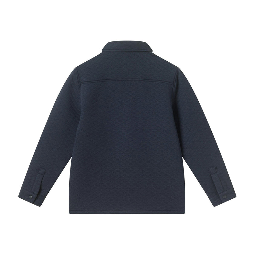 Boys (8-16) Quilted Shacket | Navy