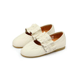 Iffie Ballerinas | Cream Sheep Leather