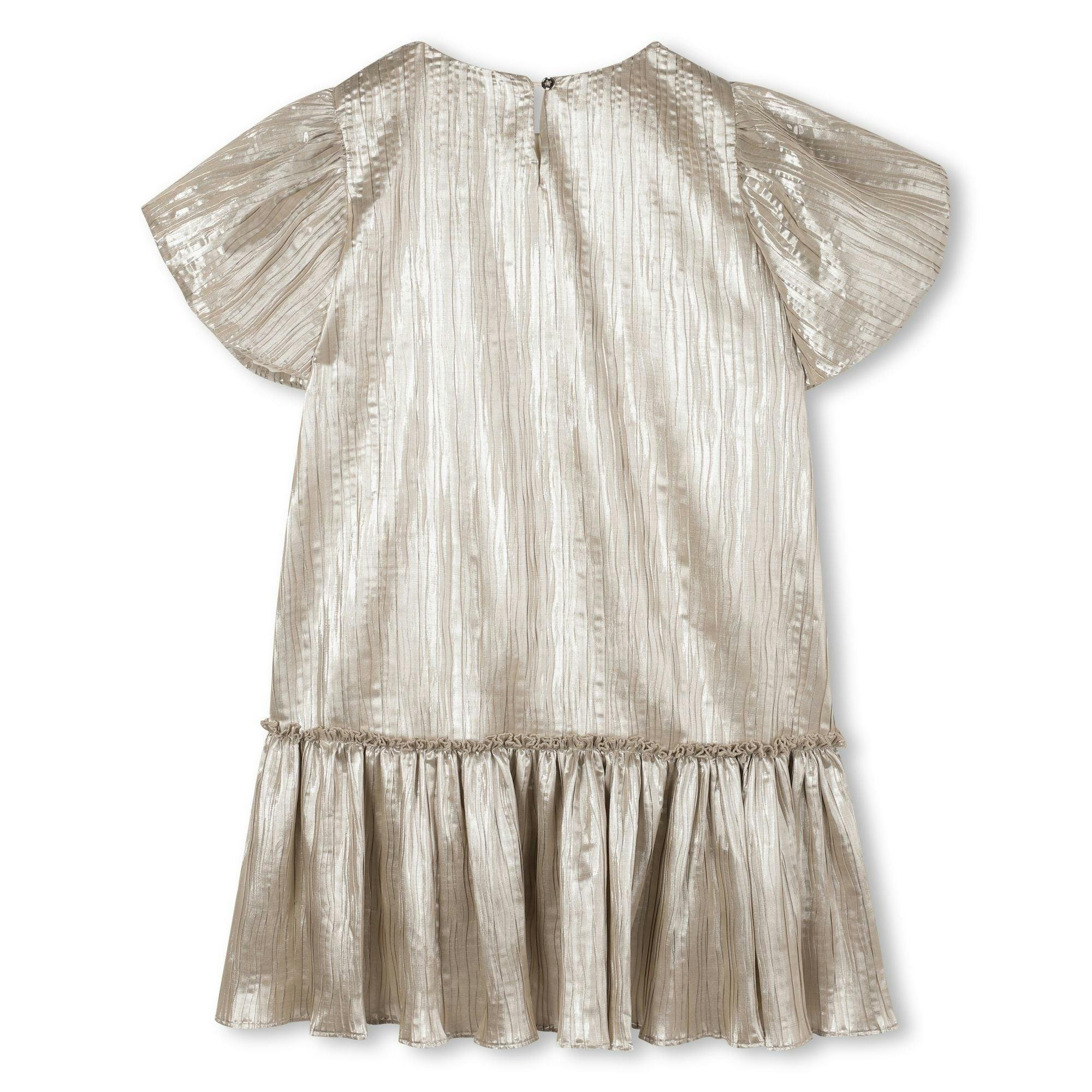 Balloon sleeve dress
