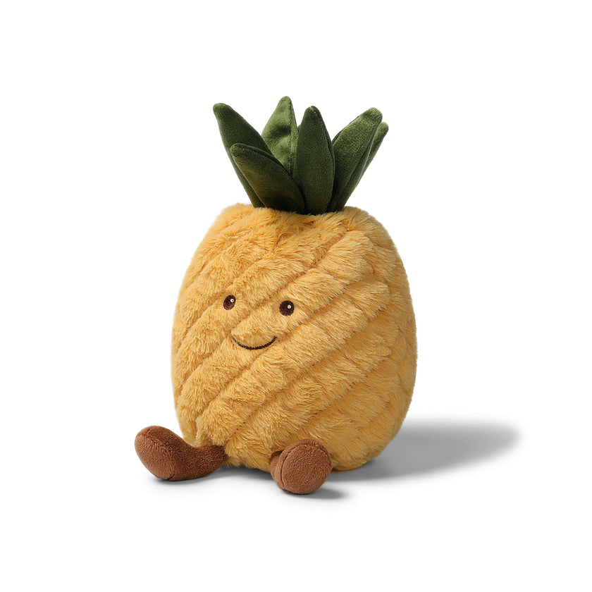 McHugs Happy Pineapple Weighted Plush 18cm