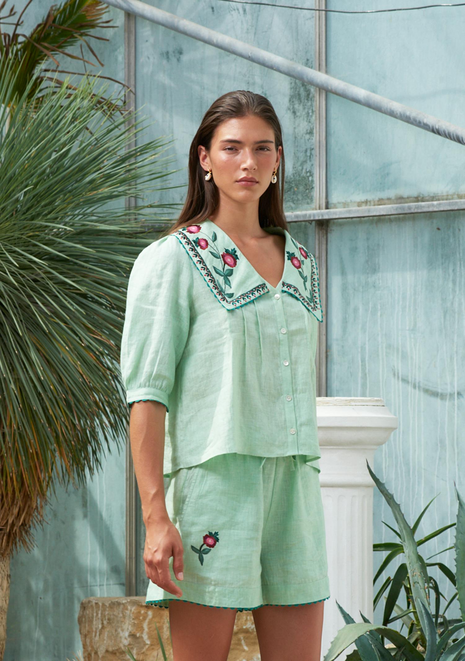 Helia Blouse Jade