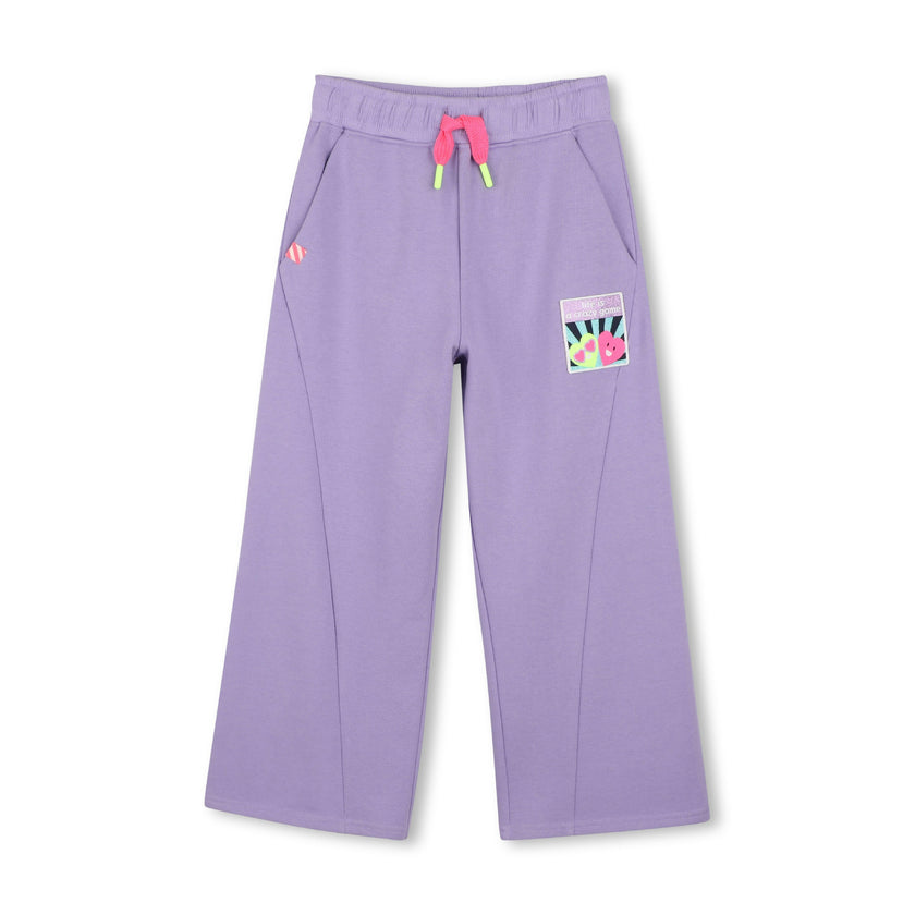 Lavender Fleece Joggers