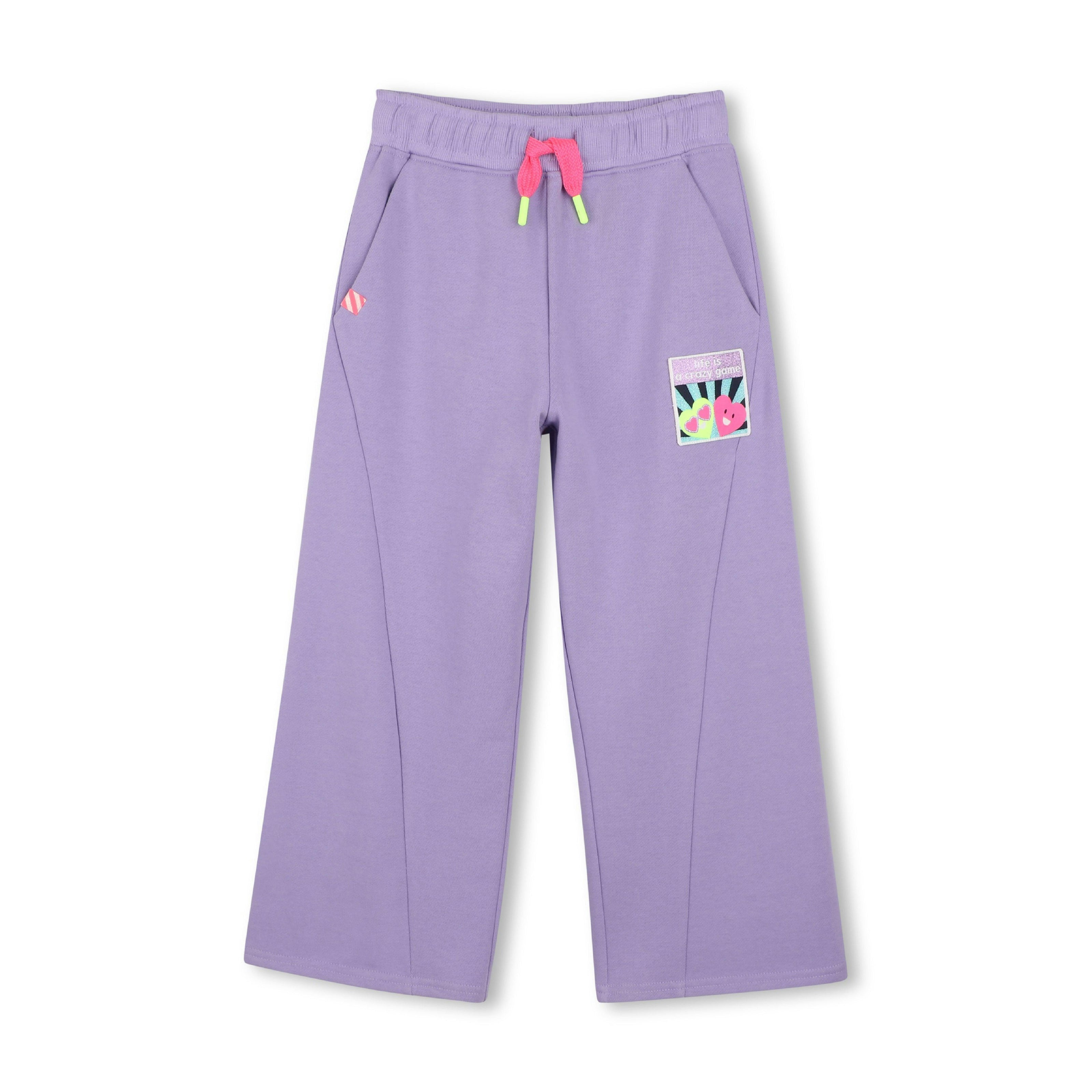 Lavender Fleece Joggers