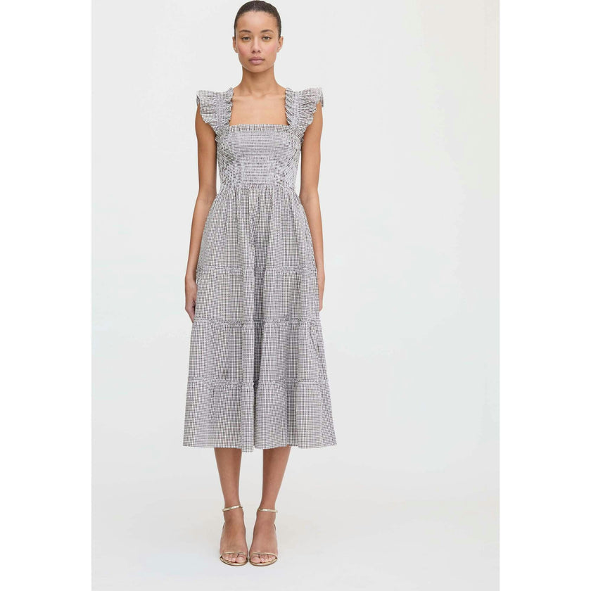 The Ellie Nap Dress - Chocolate Gingham
