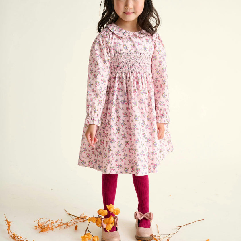 Smocked Girls Dress Sal