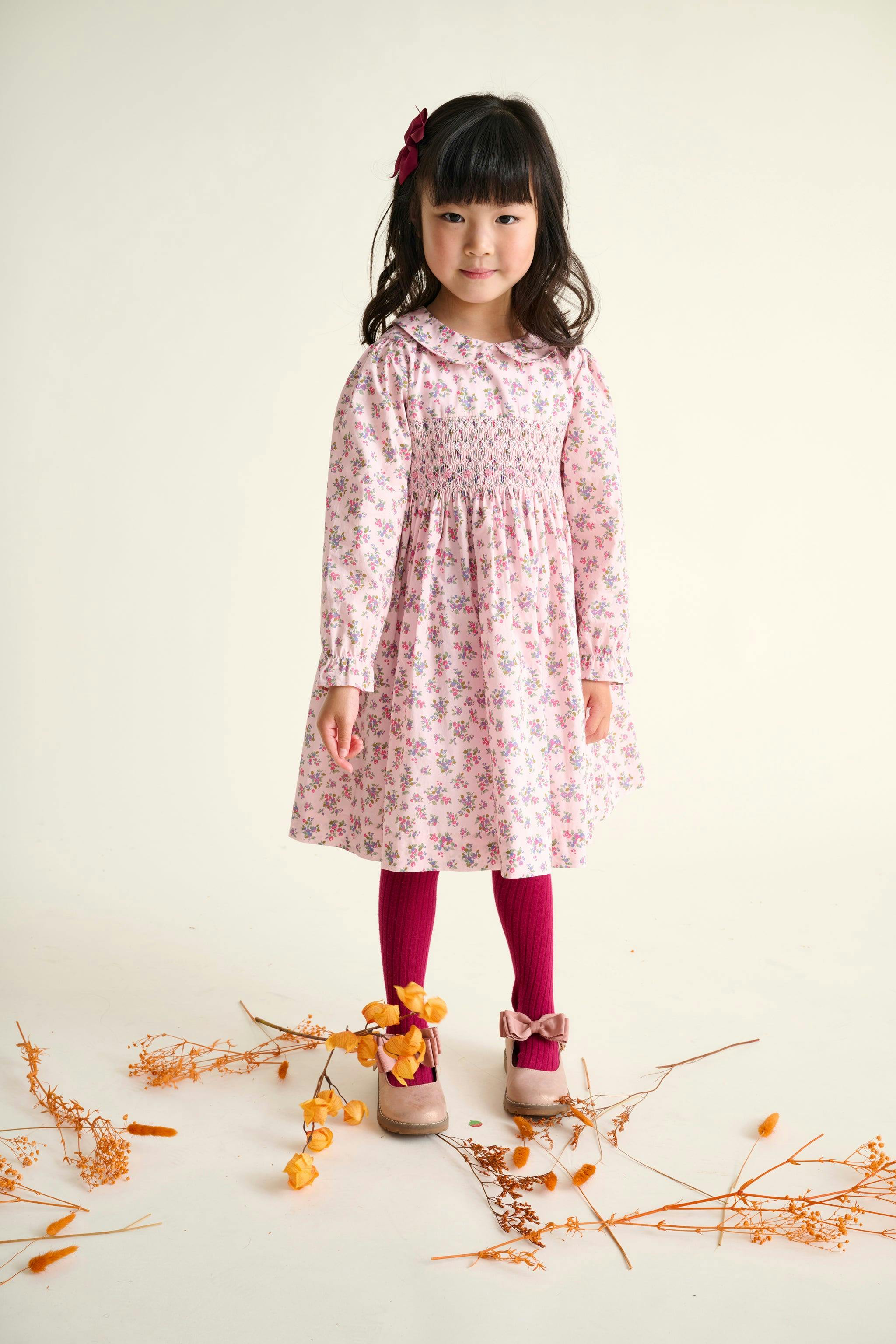 Smocked Girls Dress Sal