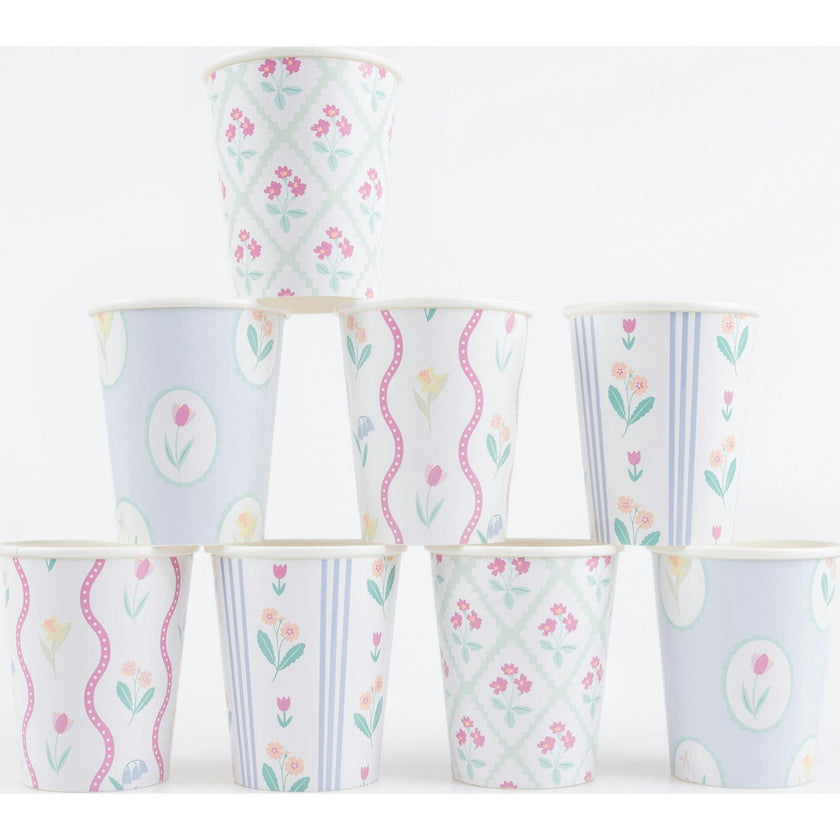 Bloomsbury Floral Pattern Cups