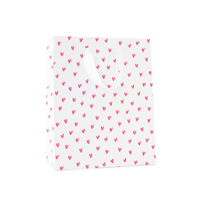 Neon Heart Gift Bag