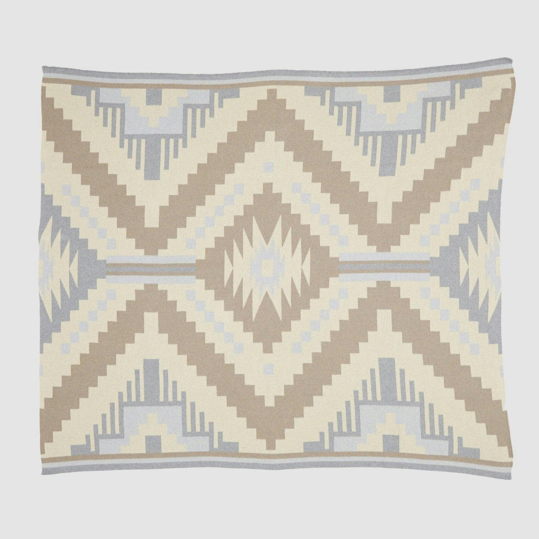 Cotton Sustainable Knit Throw Blanket | New Horizon