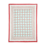 Block-Printed Cotton Crib Quilt