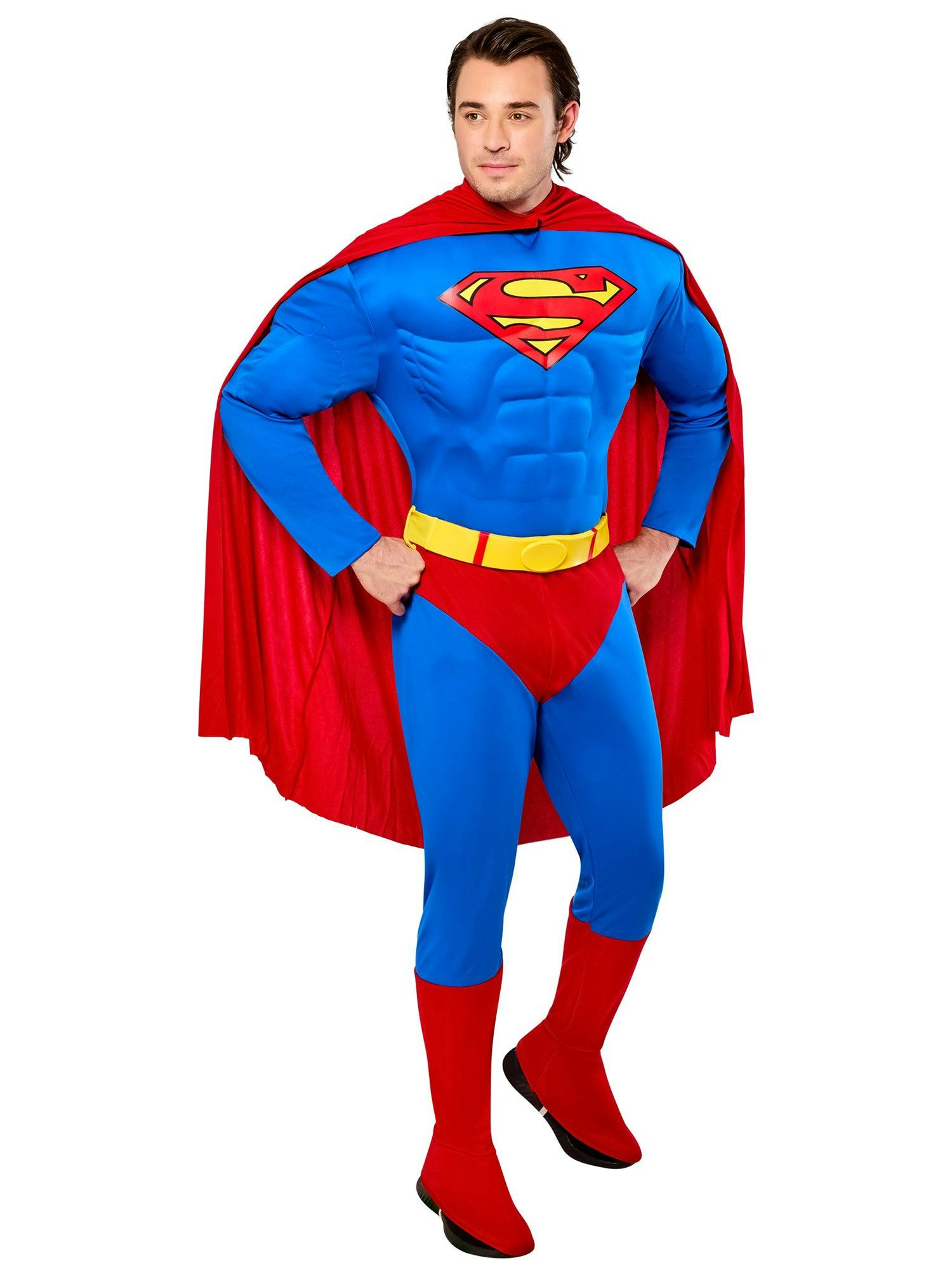 Deluxe Muscle Chest Superman Adult