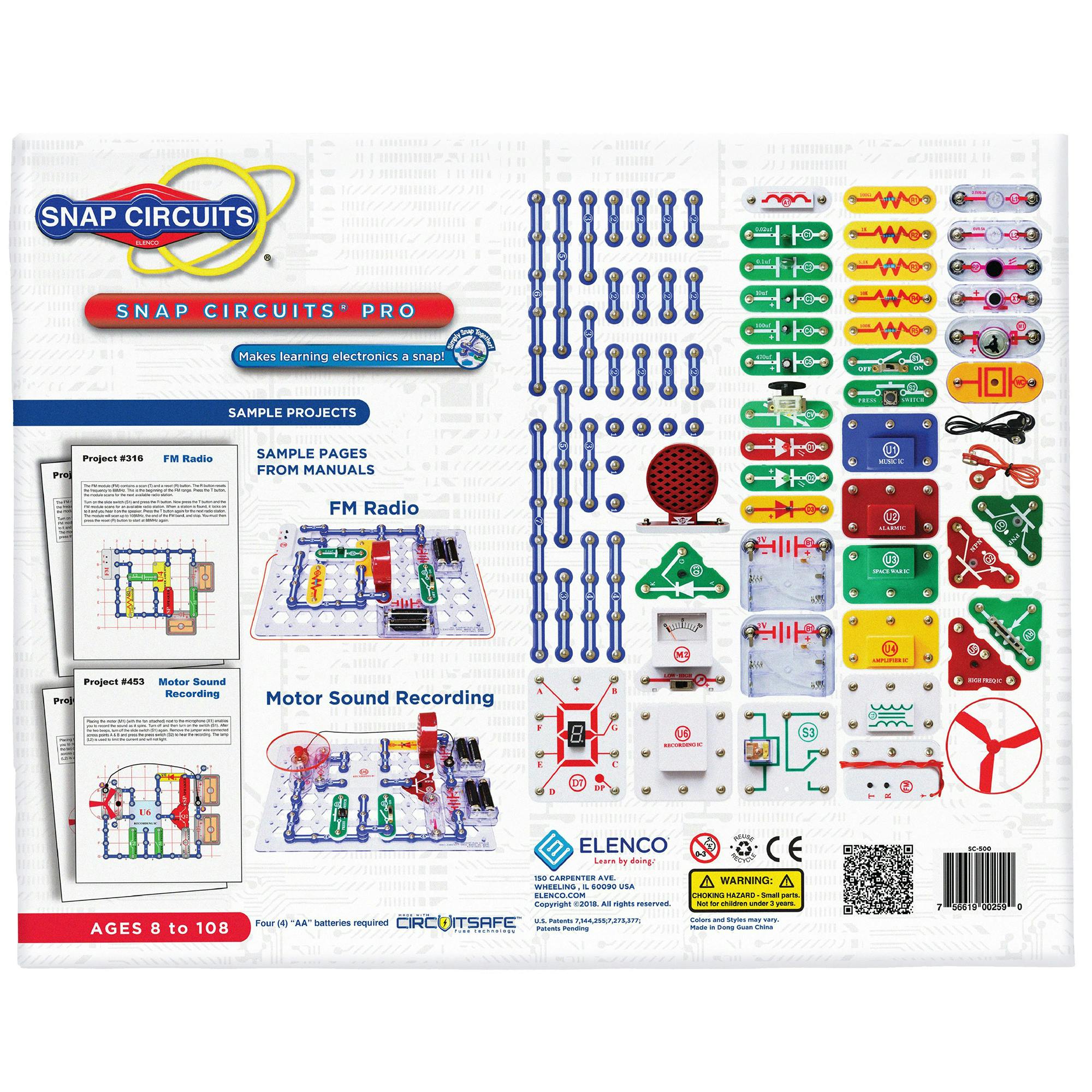 Snap Circuits Pro 500-in-1