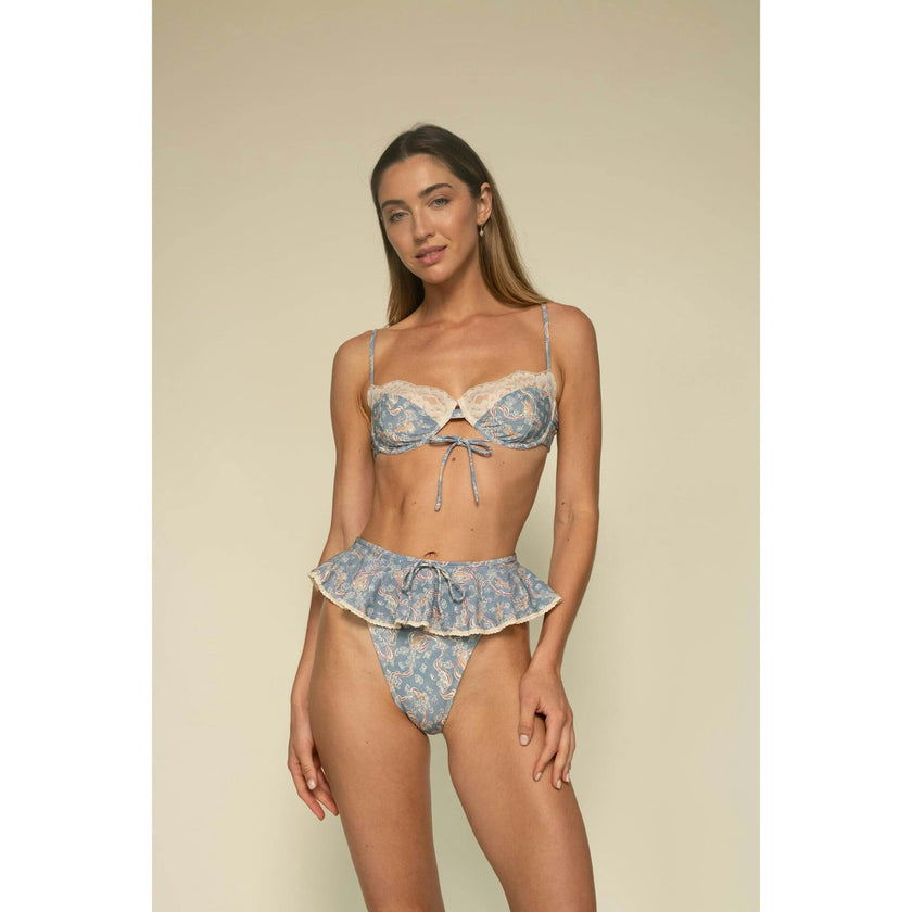 Women's Lena Floral Print Underwire Bikini Top