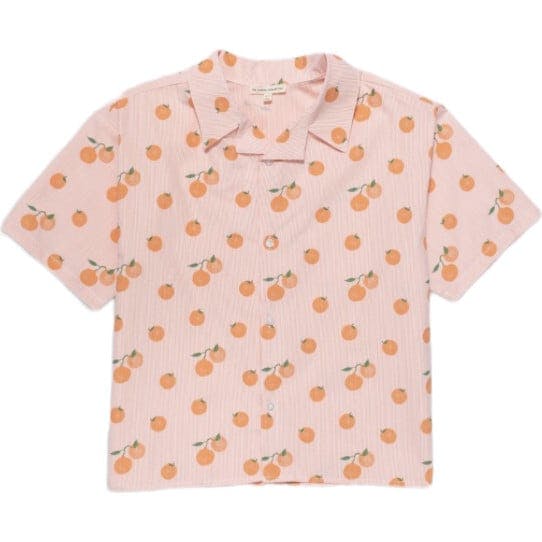 Bowling Shirt in Clementine