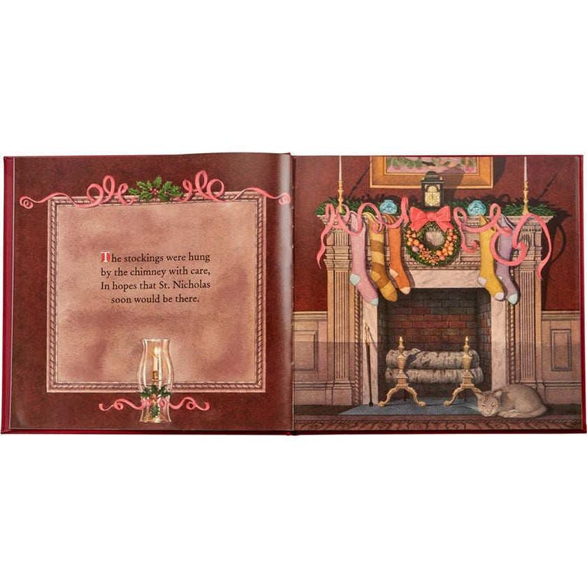 The Night Before Christmas Leather Bound Classic Children's Book