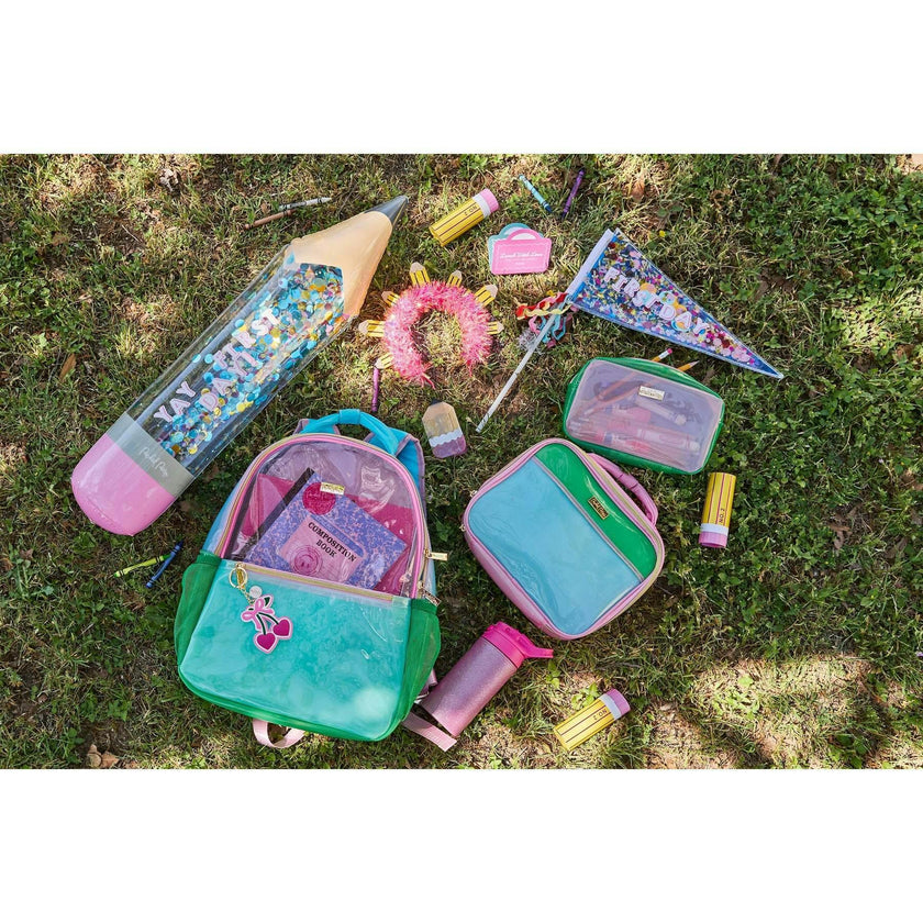 Colorblock Multicolor Insulated Lunchbox