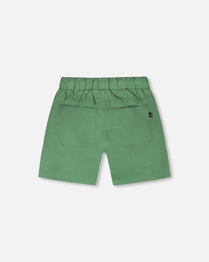 Parachute Shorts With Patch Pockets