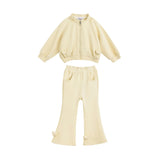 Butter Pom-Pom Pants Set