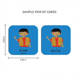 Minilingo, Italian/English Flashcards