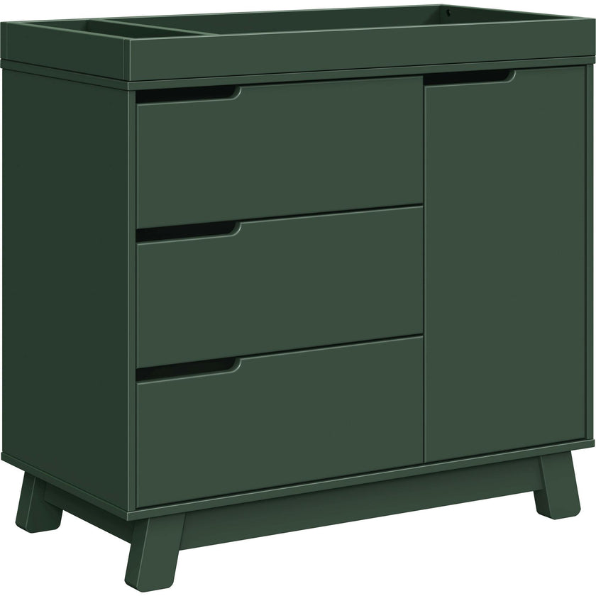 Hudson 3-Drawer Changer Dresser With Removable Changing Tray In