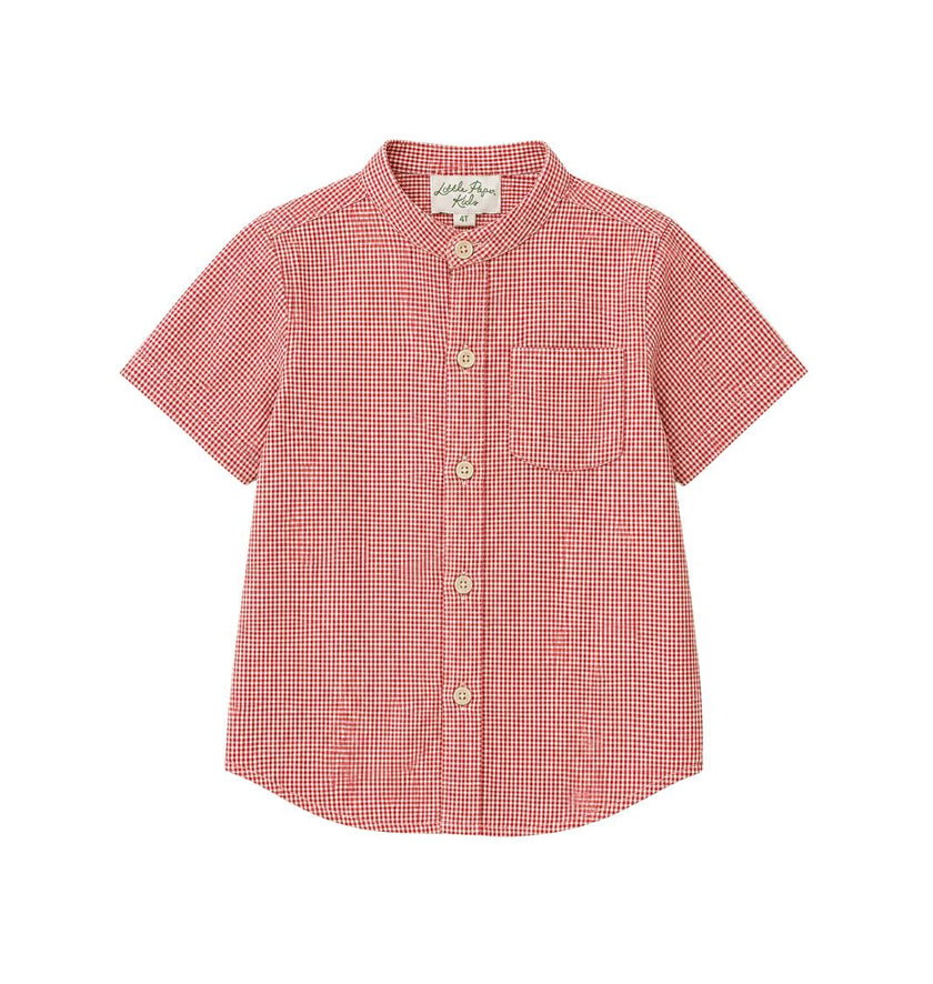 Baker Top - Red Gingham
