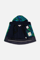 Two Piece Play Snowsuit Blue and Green Checkered Print