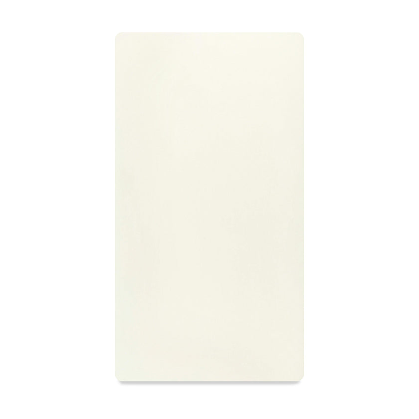 Crib Sheet in GOTS Certified Organic Brushed Cotton in Ivory