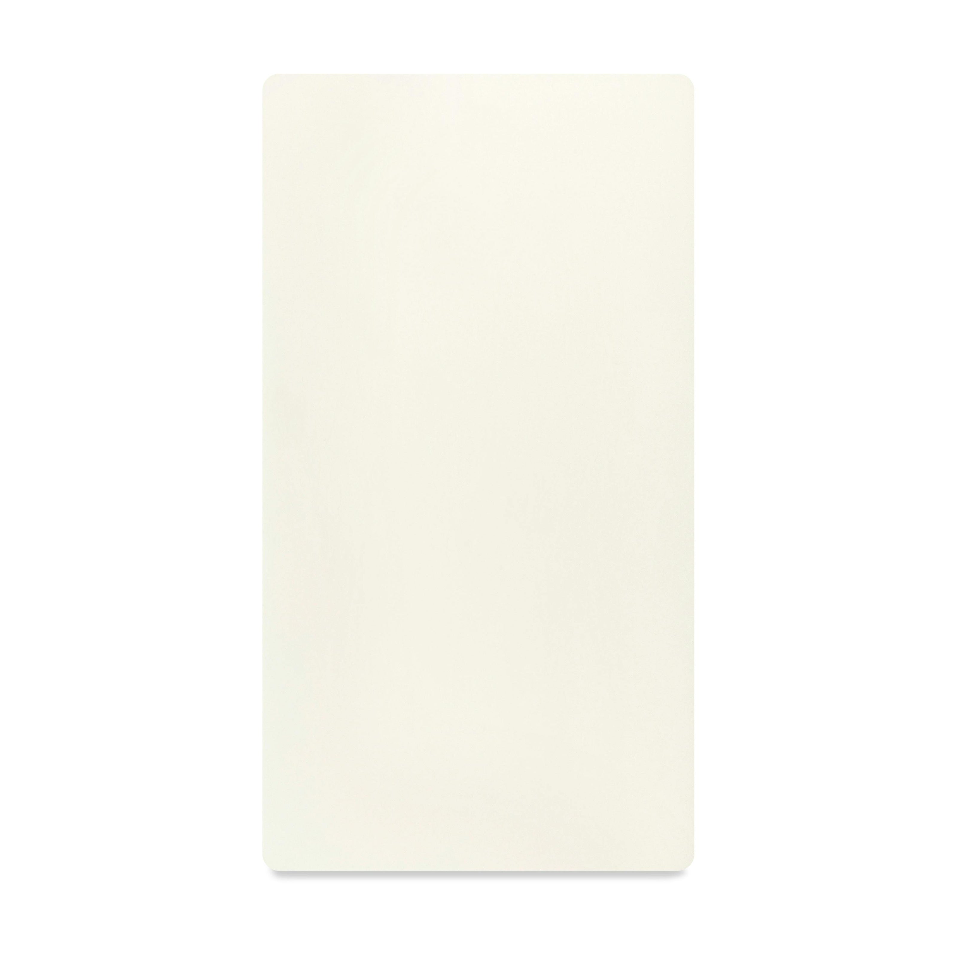 Crib Sheet in GOTS Certified Organic Brushed Cotton in Ivory
