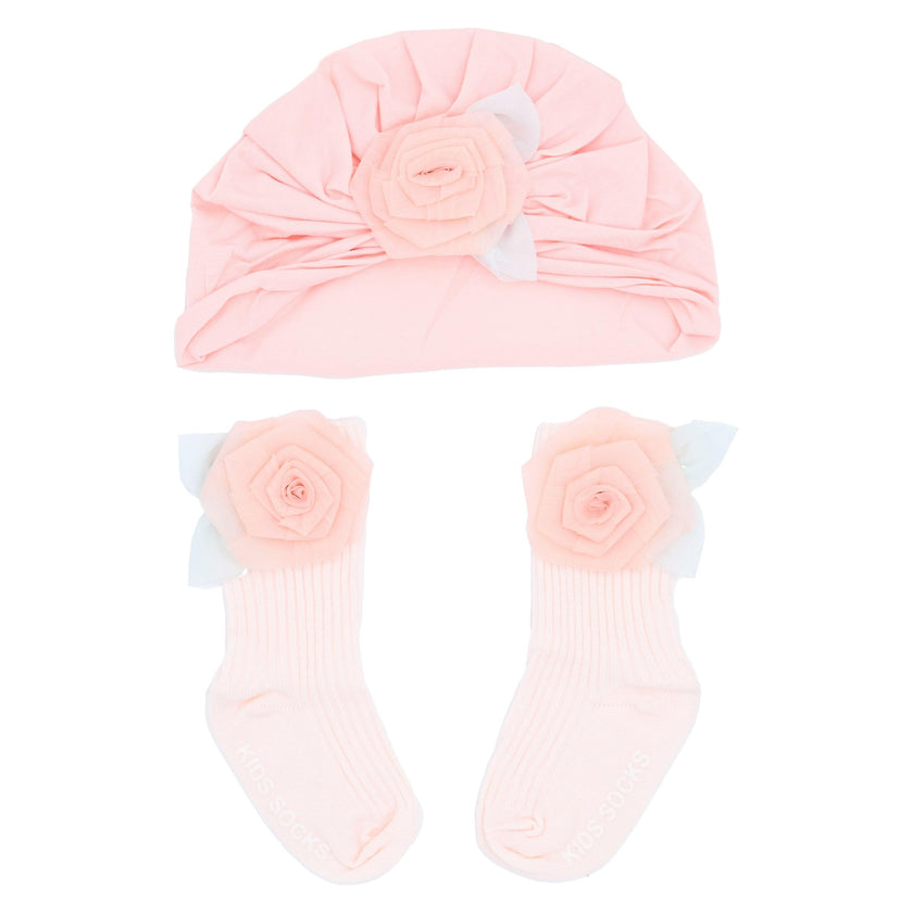 Pink Pastel Rose Gift Set