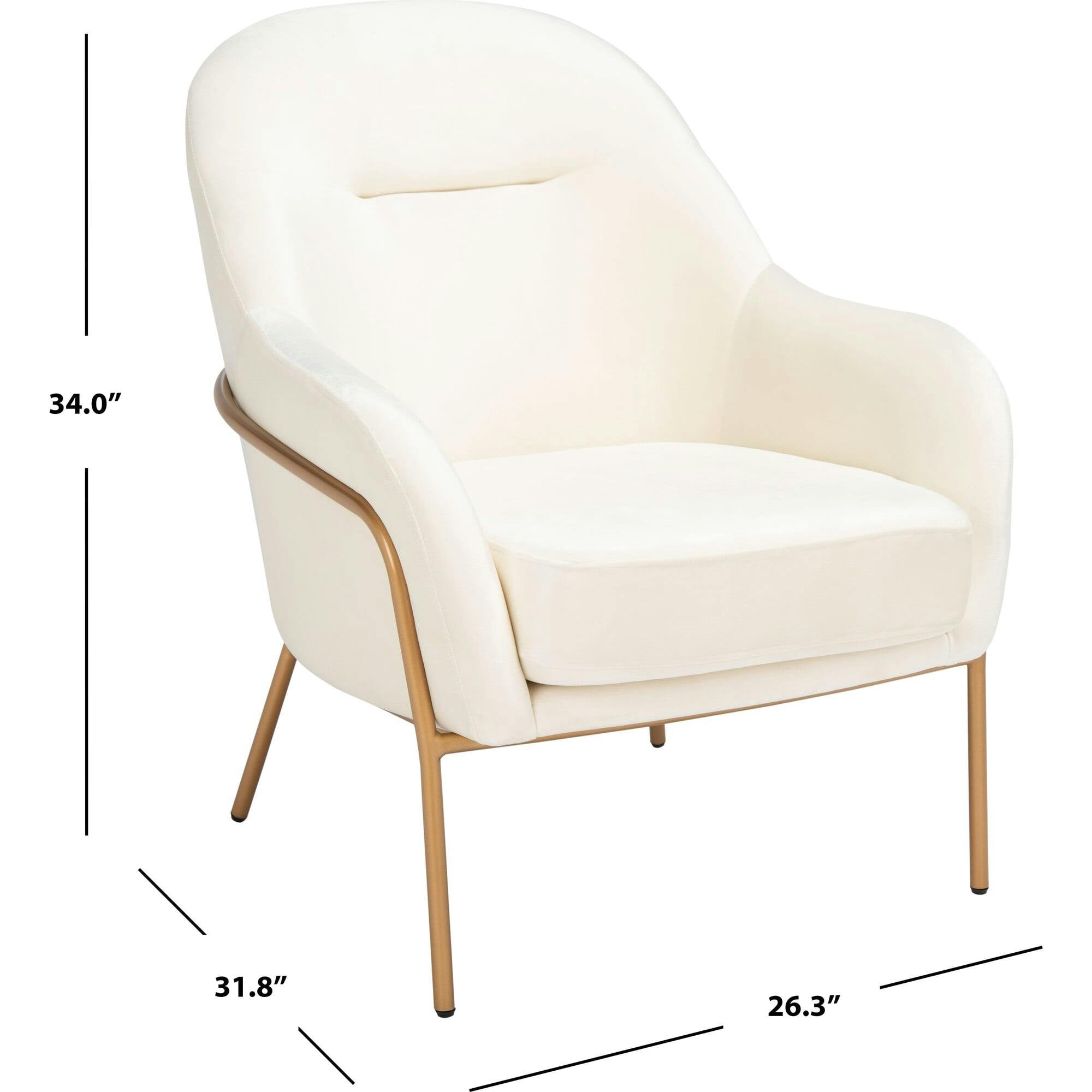 Eleazer Velvet Accent Chair