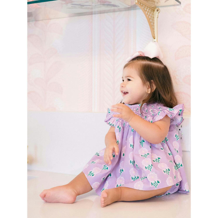 Lottie Smocked Diaper Cover Set (FINAL SALE)