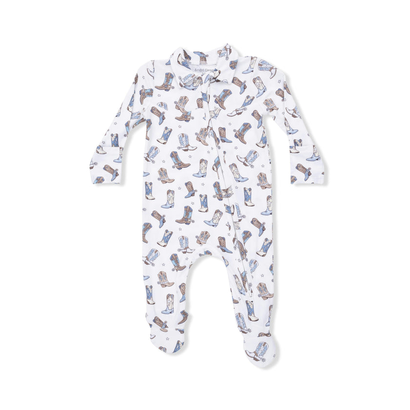 Cowboy Boots - Cowboy 2 Way Zipper Footie