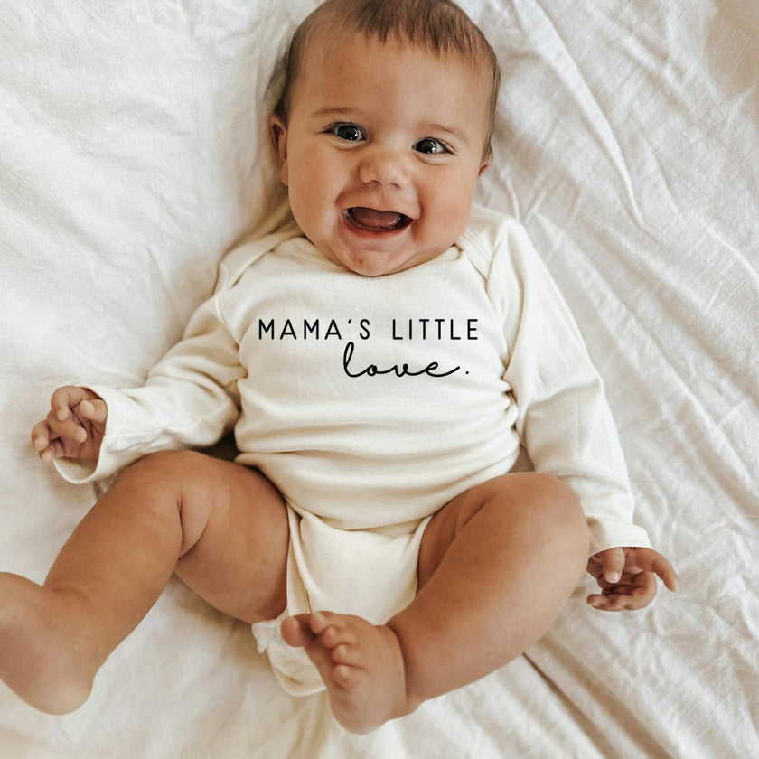 Mama's Little Love Organic Bodysuit Long Sleeve