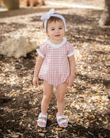 Gingham Bubble Romper