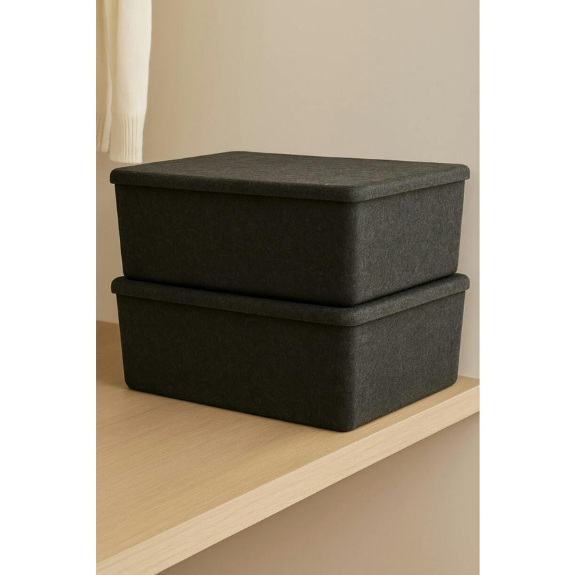 The Sculpted Bin - XL with Lid
