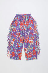 BEVERLY FRINGE PANTS DEEP LAVENDER