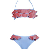 Santa Sleeveless Two-Piece Bikini